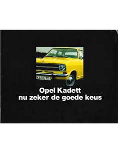 197 OPEL KADETT B PROGRAMM PROSPEKT NIEDERLÄNDISCH