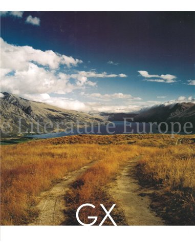 2006 LEXUS GX BROCHURE ENGELSE (VS)