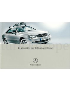 2002 MERCEDES BENZ CLK COUPÉ ACCESSOIRES BROCHURE NEDERLANDS