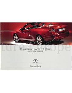 2005 MERCEDES BENZ CLK COUPÉ ACCESSOIRES BROCHURE NEDERLANDS