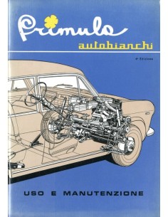 1965 AUTOBIANCHI PRIMULA INSTRUCTIEBOEKJE ITALIAANS