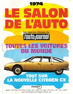 1974 L'AUTO-JOURNAL MAGAZIN 14/15 FRANZÖSISCH