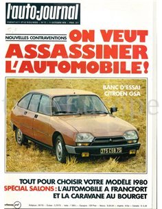 1979 L'AUTO-JOURNAL MAGAZINE 17 FRANS