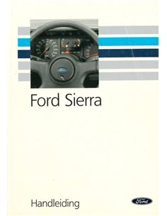1991 FORD SIERRA INSTRUCTIEBOEKJE NEDERLANDS