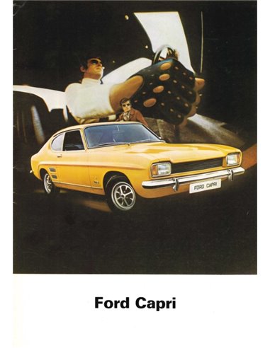 1971 FORD CAPRI PROSPEKT NIEDERLÄNDISCH