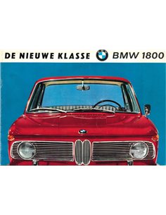 1965 BMW 1800 BROCHURE DUTCH