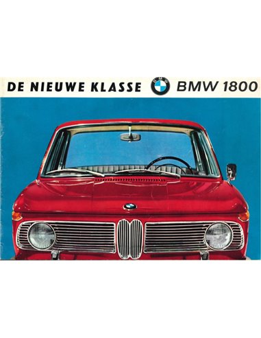 1965 BMW 1800 PROSPEKT NIEDERLÄNDISCH