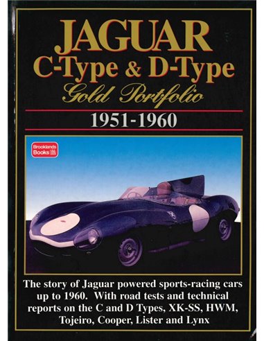  JAGUAR C-TYPE & D-TYPE GOLD PORTFOLIO 1951-1960