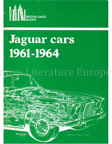 JAGUAR CARS 1961-1964 ( BROOKLANDS)