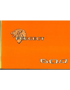 1994 PEUGEOT 605 OWNERS MANUAL