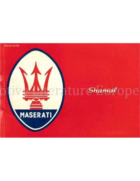 MASERATI SHAMAL (LA COLLECTION)