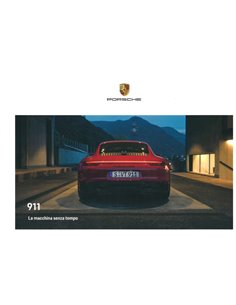 2022 PORSCHE 911 CARRERA & TARGA HARDCOVER BROCHURE ITALIAANS