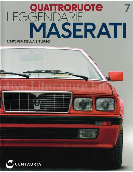 QUATTRORUOTE, LEGGENDARIE MASERATI, UN SECCOLO DI STORIA 7