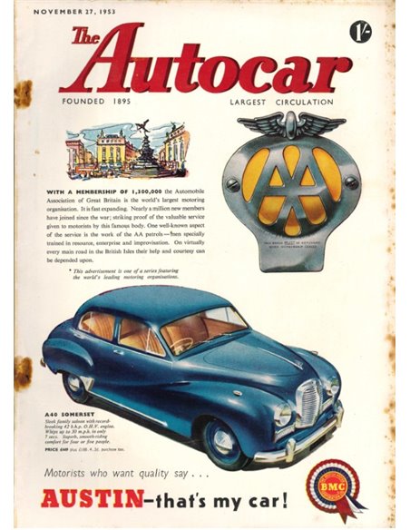 1953 THE AUTOCAR MAGAZINE 11 ENGLISH