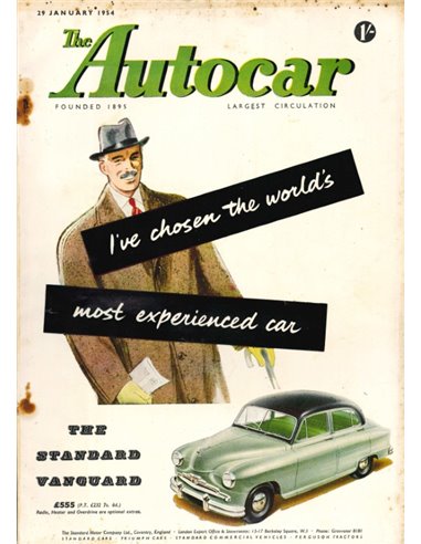 1954 THE AUTOCAR ZEITSCHRIFT 1 ENGLISCH