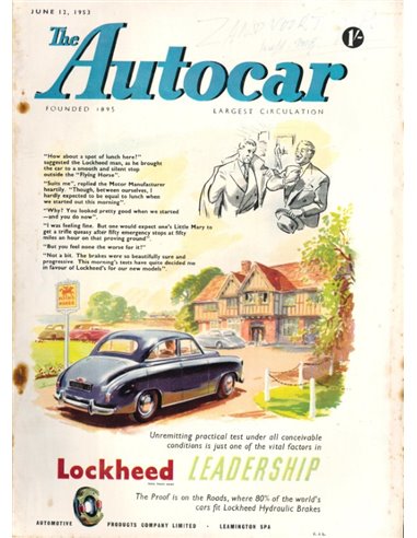 1953 THE AUTOCAR ZEITSCHRIFT 06 ENGLISCH