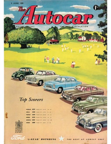 1955 THE AUTOCAR TIJDSCHRIFT 06 ENGELS
