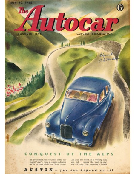 1953 THE AUTOCAR TIJDSCHRIFT 07 ENGELS