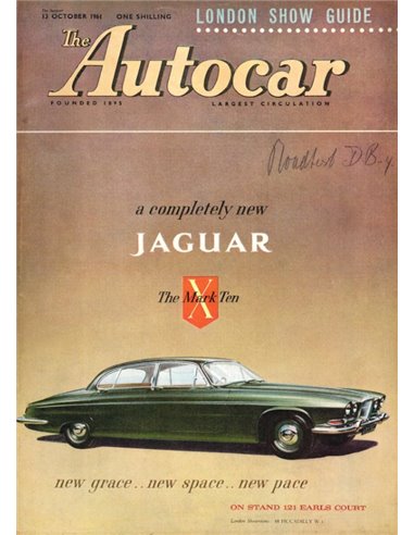 1961 THE AUTOCAR MAGAZINE 10 ENGLISH 