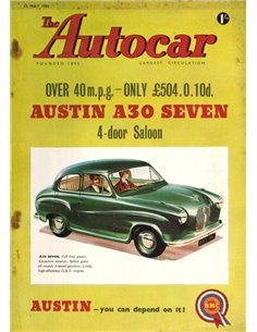 1955 THE AUTOCAR TIJDSCHRIFT 05 ENGELS
