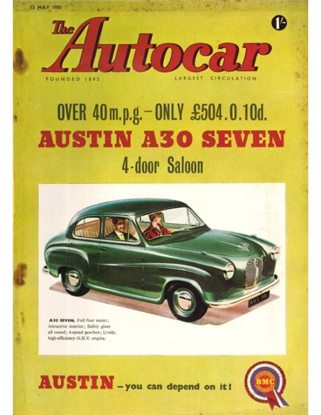 1955 THE AUTOCAR ZEITSCHRIFT 05 ENGLISCH