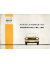 1972 VOLVO 140 SERIES OWNERS MANUAL FRENCH