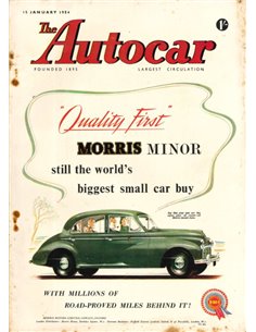 1954 THE AUTOCAR TIJDSCHRIFT 01 ENGELS