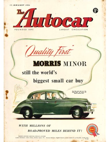 1954 THE AUTOCAR MAGAZINE 01 ENGLISH 