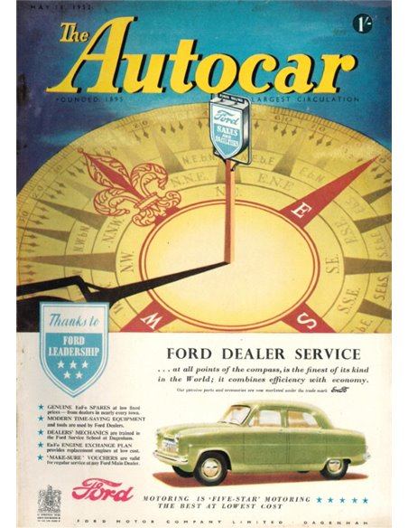 1952 THE AUTOCAR TIJDSCHRIFT 05 ENGELS