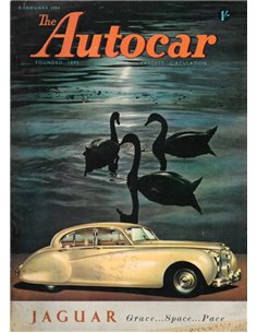 1954 THE AUTOCAR TIJDSCHRIFT 01 ENGELS