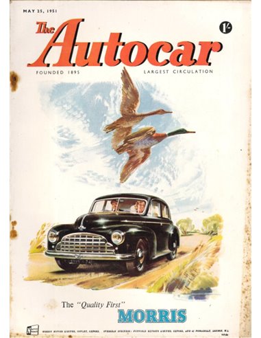 1951 THE AUTOCAR ZEITSCHRIFT 05 ENGLISCH
