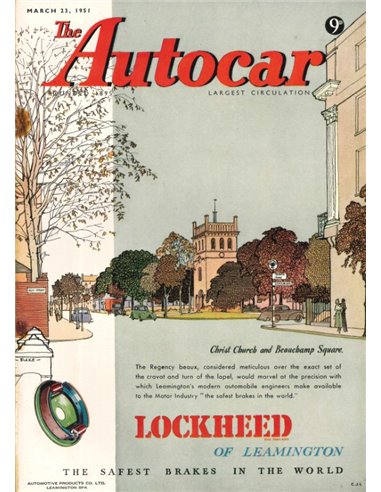 1951 THE AUTOCAR TIJDSCHRIFT 03 ENGELS