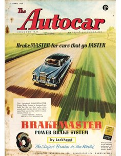 1958 THE AUTOCAR TIJDSCHRIFT 04 ENGELS