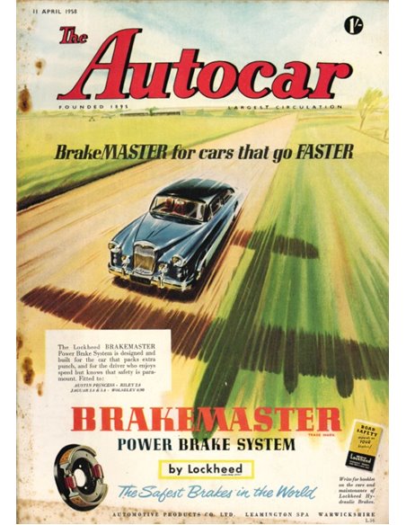 1958 THE AUTOCAR TIJDSCHRIFT 04 ENGELS