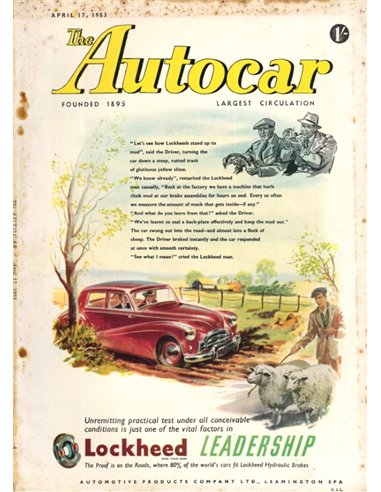 1953 THE AUTOCAR TIJDSCHRIFT 04 ENGELS