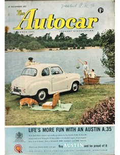 1957 THE AUTOCAR TIJDSCHRIFT 12 ENGELS