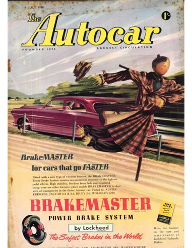 1958 THE AUTOCAR ZEITSCHRIFT 07 ENGLISCH