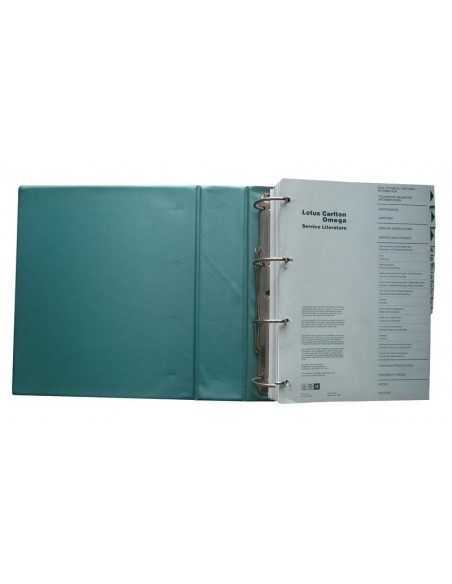 1990 LOTUS CARLTON OMEGA WERKPLAATSHANDBOEK ENGELS DUITS