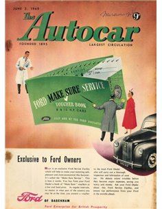 1949 THE AUTOCAR ZEITSCHRIFT 06 ENGLISCH