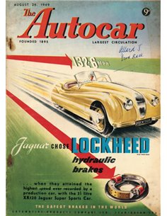 1949 THE AUTOCAR ZEITSCHRIFT 08 ENGLISCH