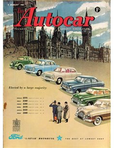 1955 THE AUTOCAR TIJDSCHRIFT 08 ENGELS