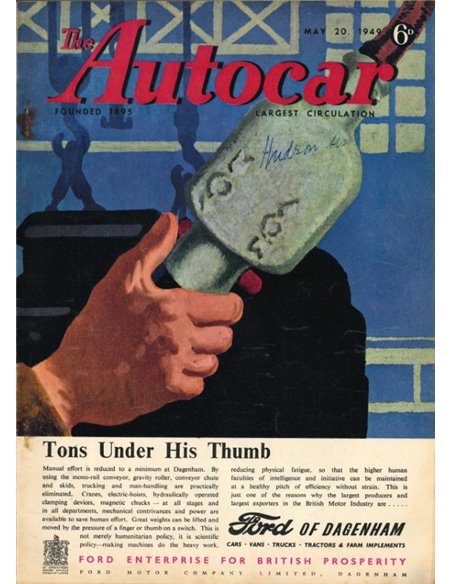 1949 THE AUTOCAR MAGAZINE 05 ENGLISH 