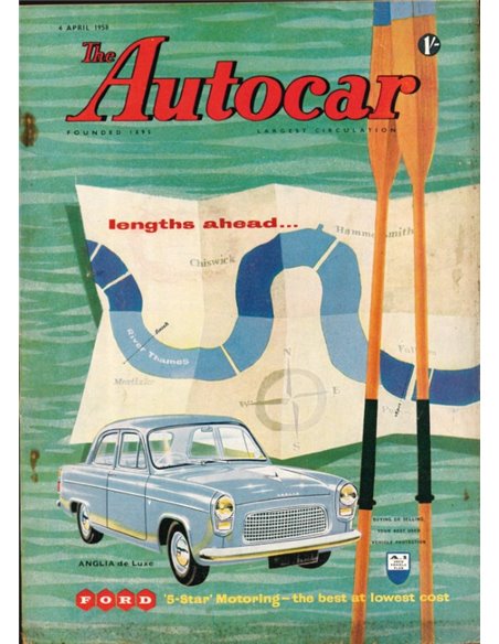 1958 THE AUTOCAR ZEITSCHRIFT 04  ENGLISCH