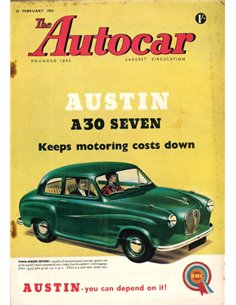 1955 THE AUTOCAR TIJDSCHRIFT 02 ENGELS
