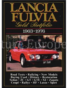 LANCIA FULVIA GOLD PORTFOLIO 1963-1976