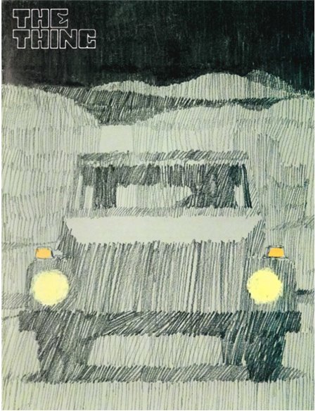 1974 VOLKSWAGEN THING PROSPEKT ENGLISCH (USA)