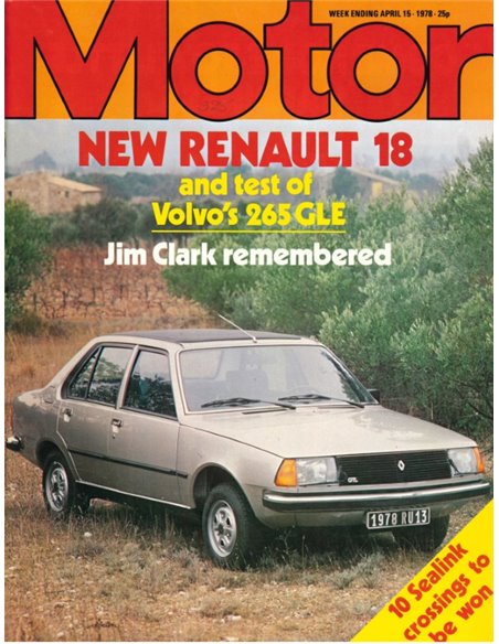 1978 MOTOR MAGAZINE 3940 ENGLISH
