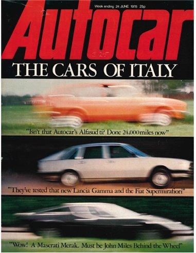 1978 AUTOCAR MAGAZINE 4259 ENGELS
