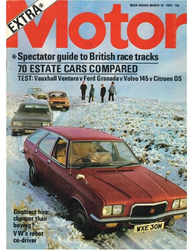 1974 MOTOR MAGAZIN 3727 ENGLISH
