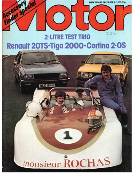 1977 MOTOR MAGAZIN 3920 ENGLISH